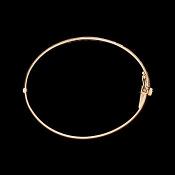 ARMRING, 18k, vikt ca 25 g.