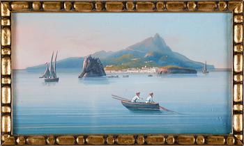 OKÄND KONSTNÄR, gouache, Italien, 1900-talets första hälft.