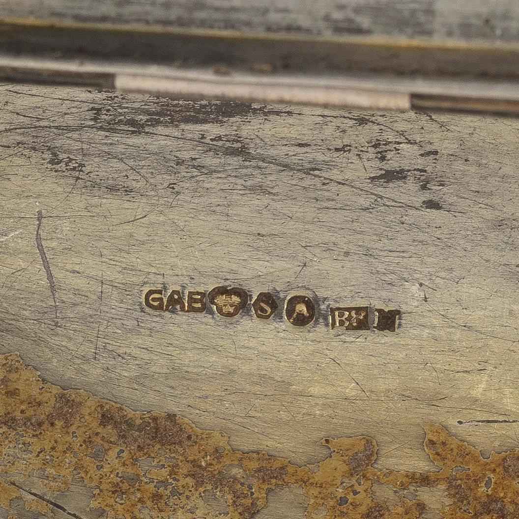 Silver, 9 pieces, Sweden and Denmark, 19th-20th century.