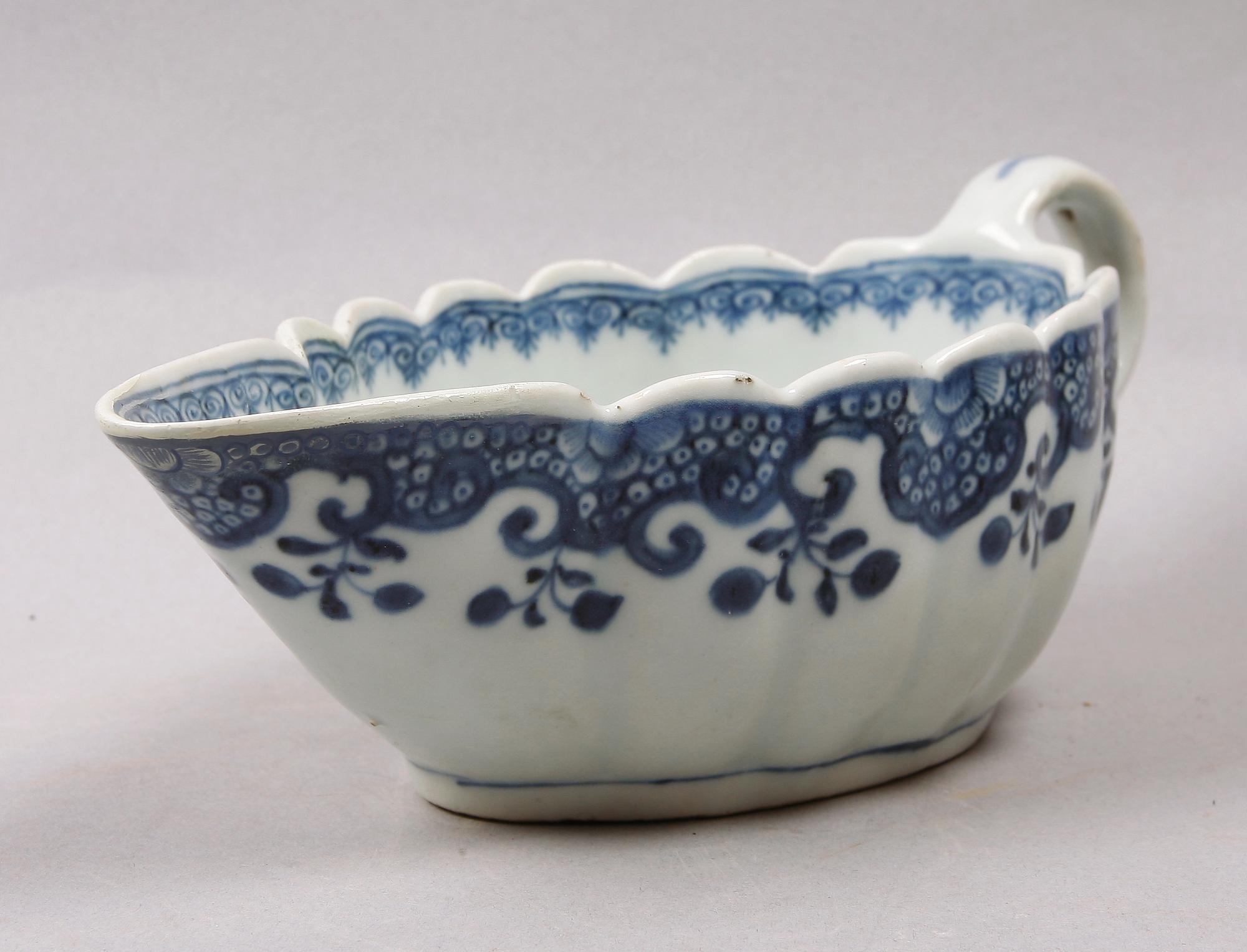 SÅSSNIPA, porslin, Kina. 1700-tal.