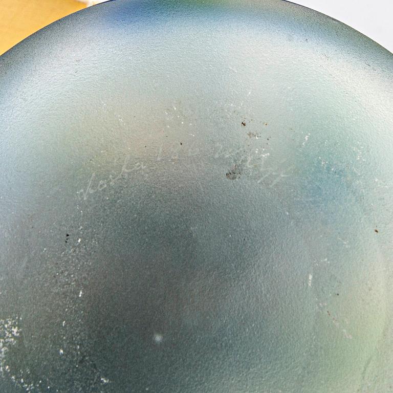 Göran Wärff, bordslampa, glas, Kosta, signerad.