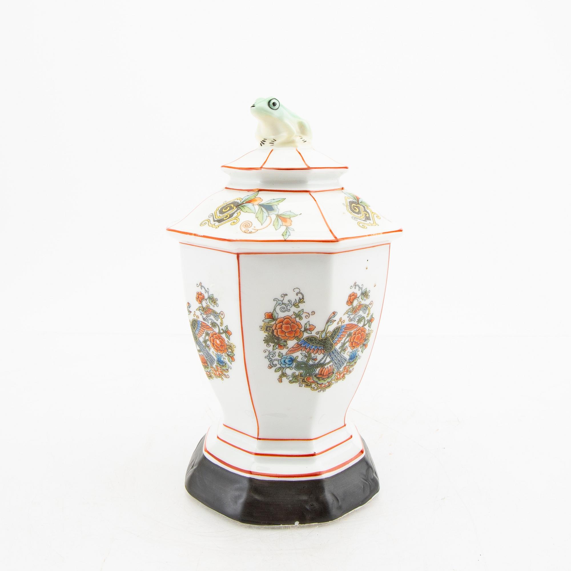 A Rosenthal porcelain perfume lamp first half of the 20th century.