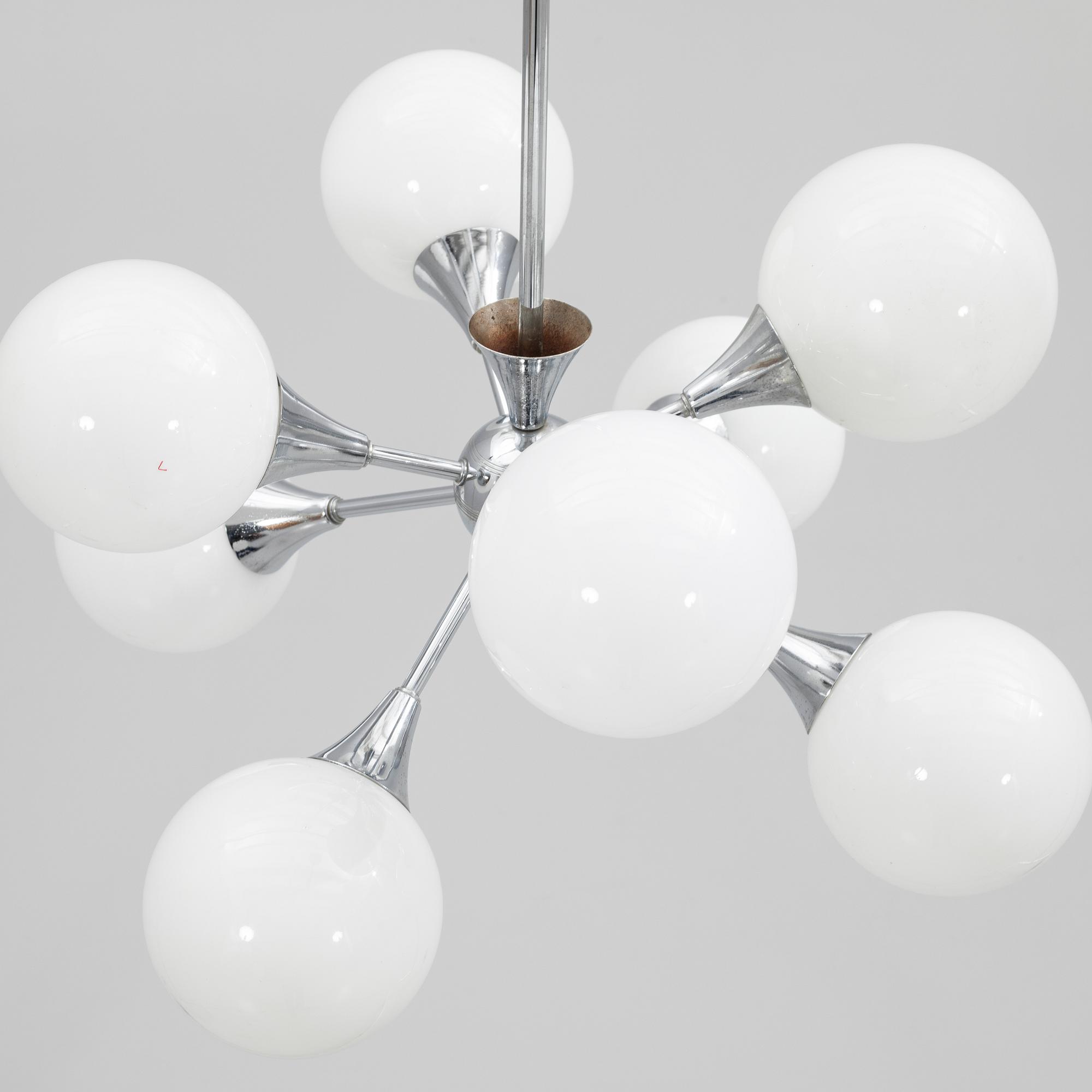 Ceiling lamp, second half of the 20th century.