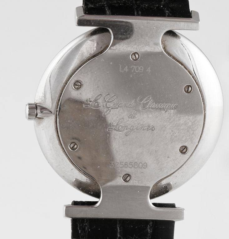 ARMBANDSUR, Longines, Le Grande Classique, stål.