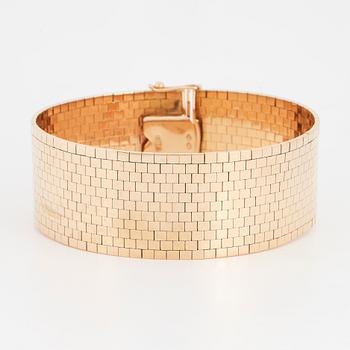 Armband 18K guld, korridormatta.