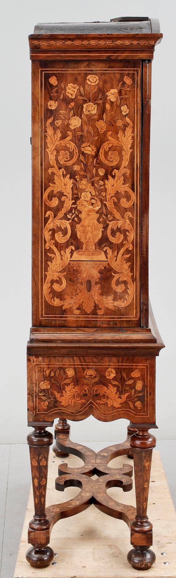SKÅP, barock, Holland, 1700/1800-tal.