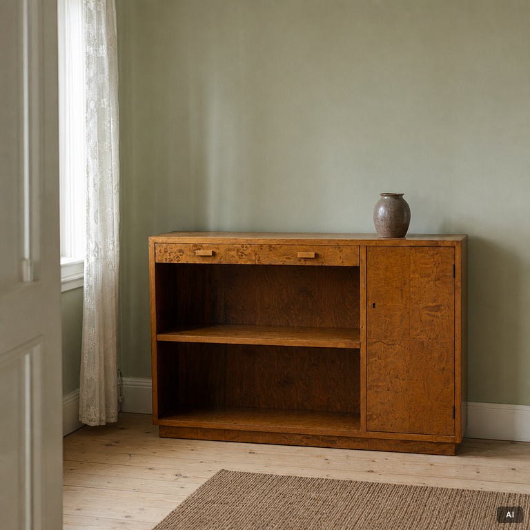 Bookcase, Functionalist, first half of the 20th century.