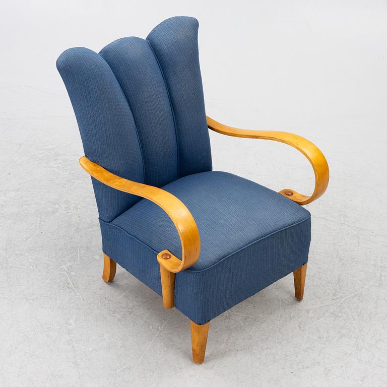 A Swedish Modern armchair, 1940s.