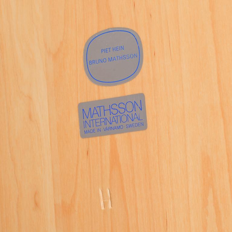 MATBORD, "Superellips", Bruno Mathsson och Piet Hein, Mathsson International, Värnamo, 1900-talets slut.