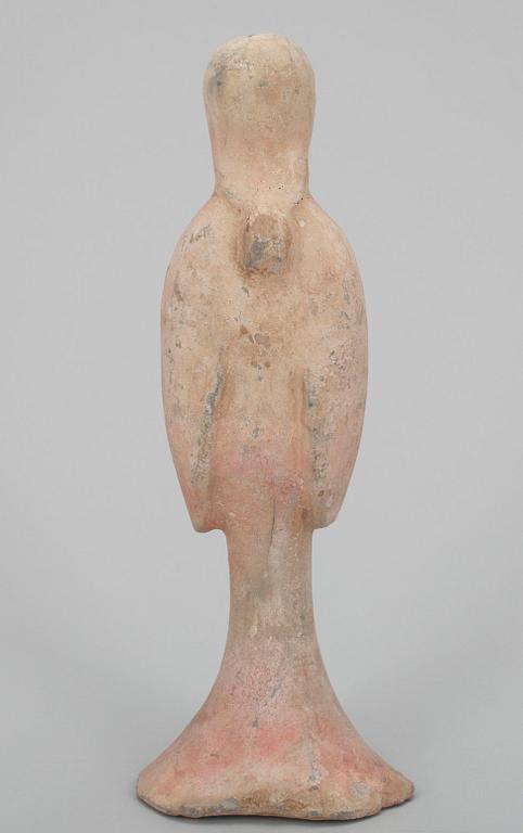 SKULPTUR, lergods, Kina, Han-stil.