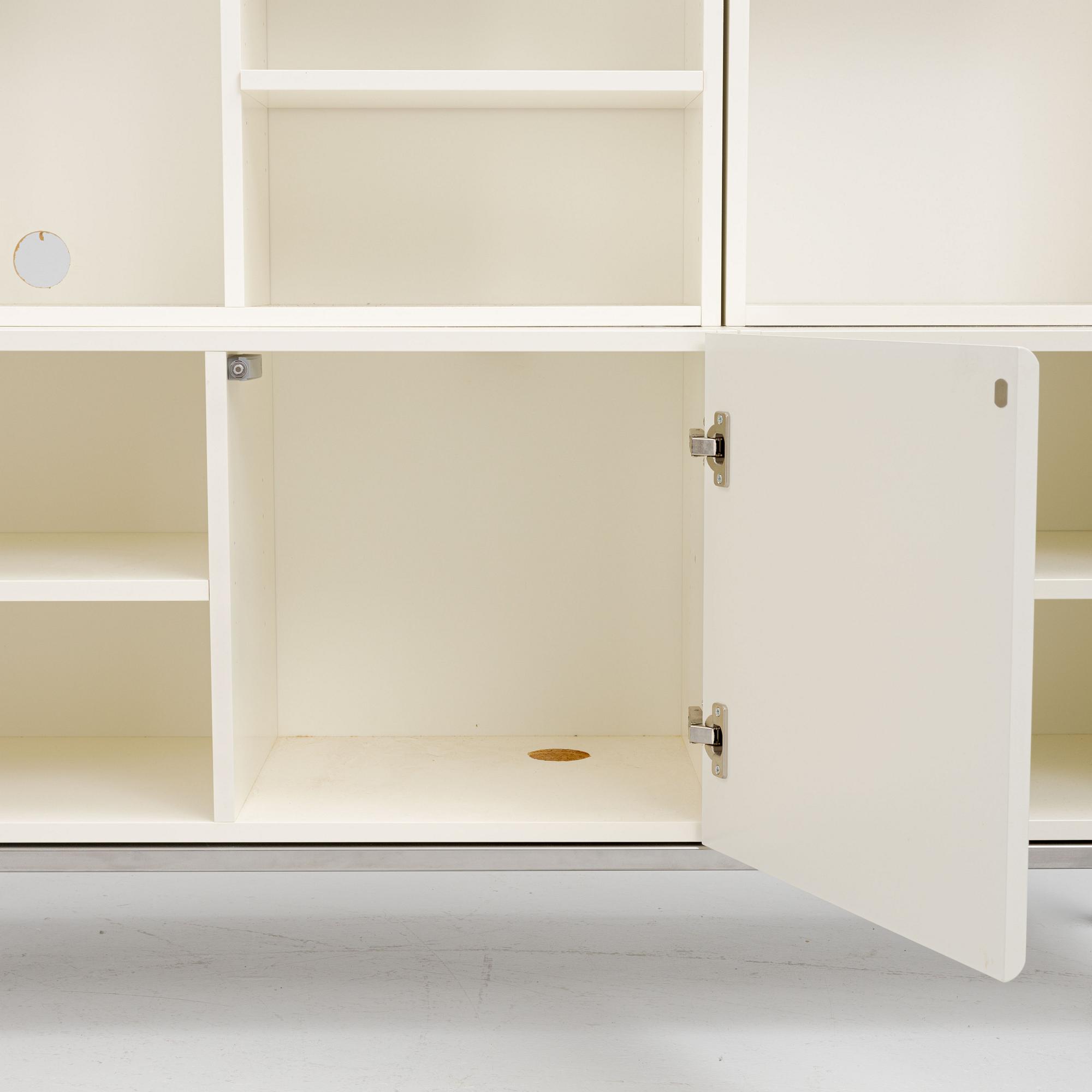 Anne Krook, an "Anne" sideborad with bookcases, Horreds, Sweden, 21st century.