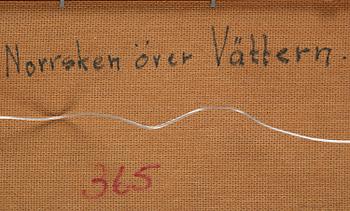 Erik Tryggelin, "Norrsken över Vättern".