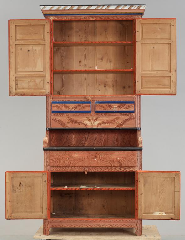 SKÅP, allmoge, Norrbotten, 1800-tal.