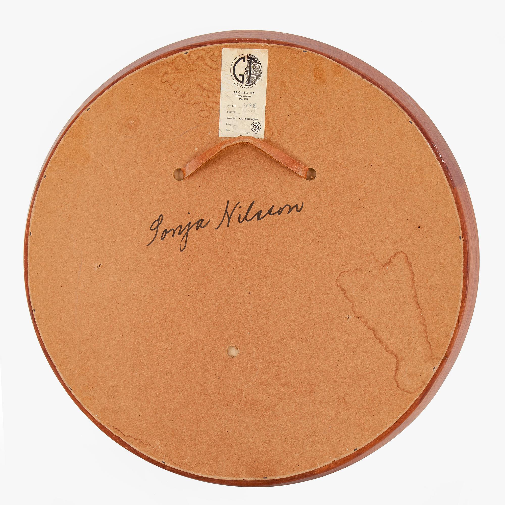 SPEGEL, teak, AB Glas & Trä, Hovmantorp, 1900-talets mitt.