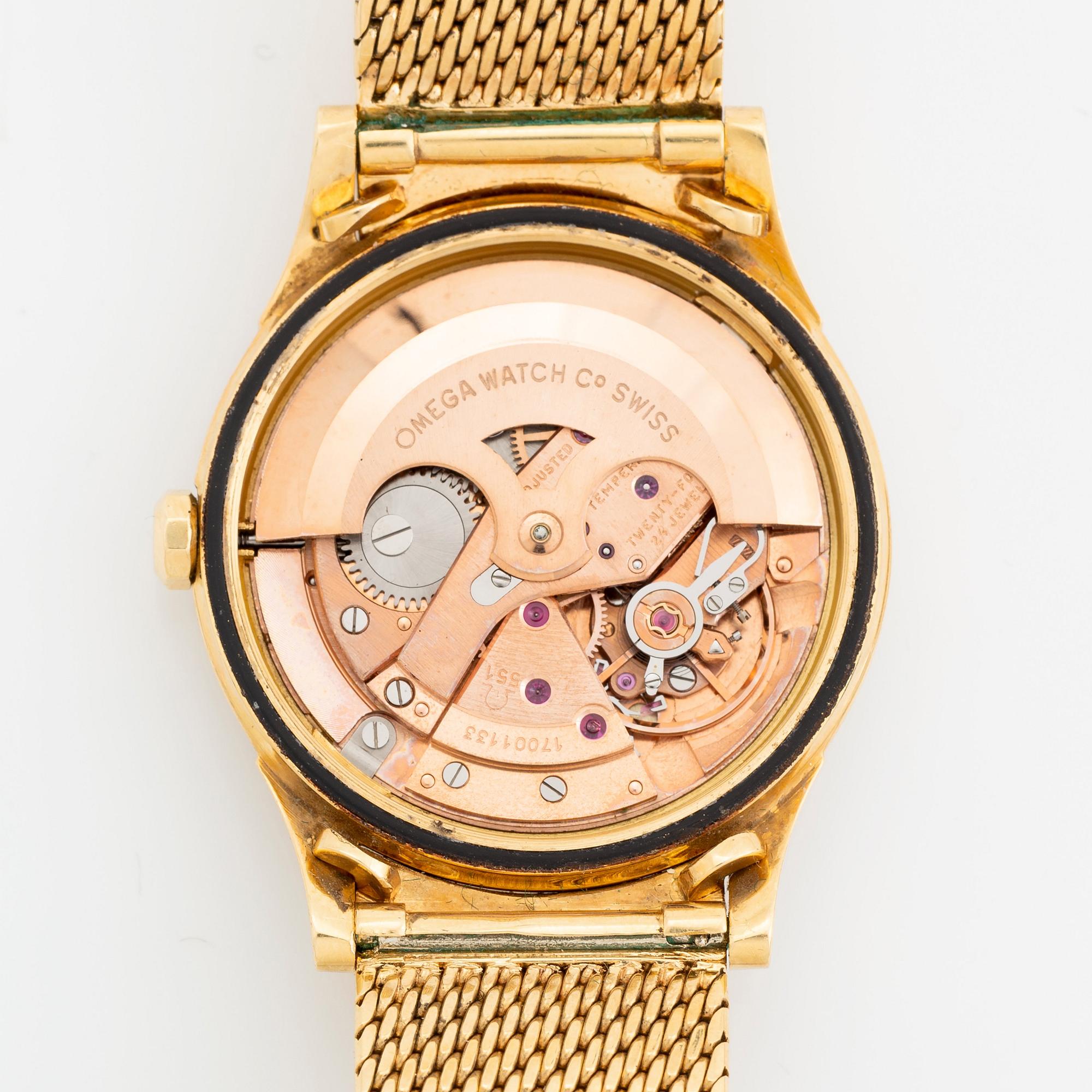 Omega, Constellation, "Rail Track Dial", ca 1959.
