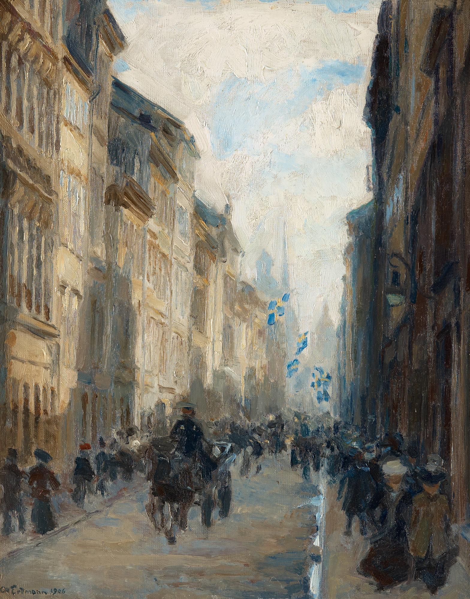 Axel Erdmann, "Drottninggatan".