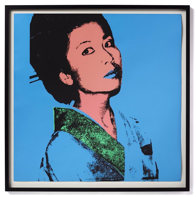 Andy Warhol, "Kimiko".