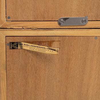 Børge Mogensen, hyllsystem med skåp och lådor, "Öresund". Karl Andersson & Söner, 1900-talets andra hälft.