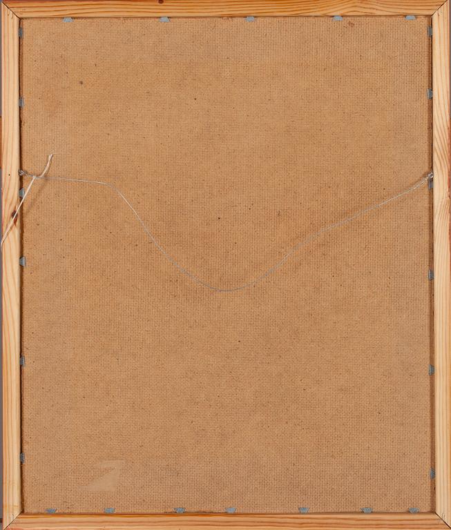 Elvi Maarni, olja på pannå, signerad.