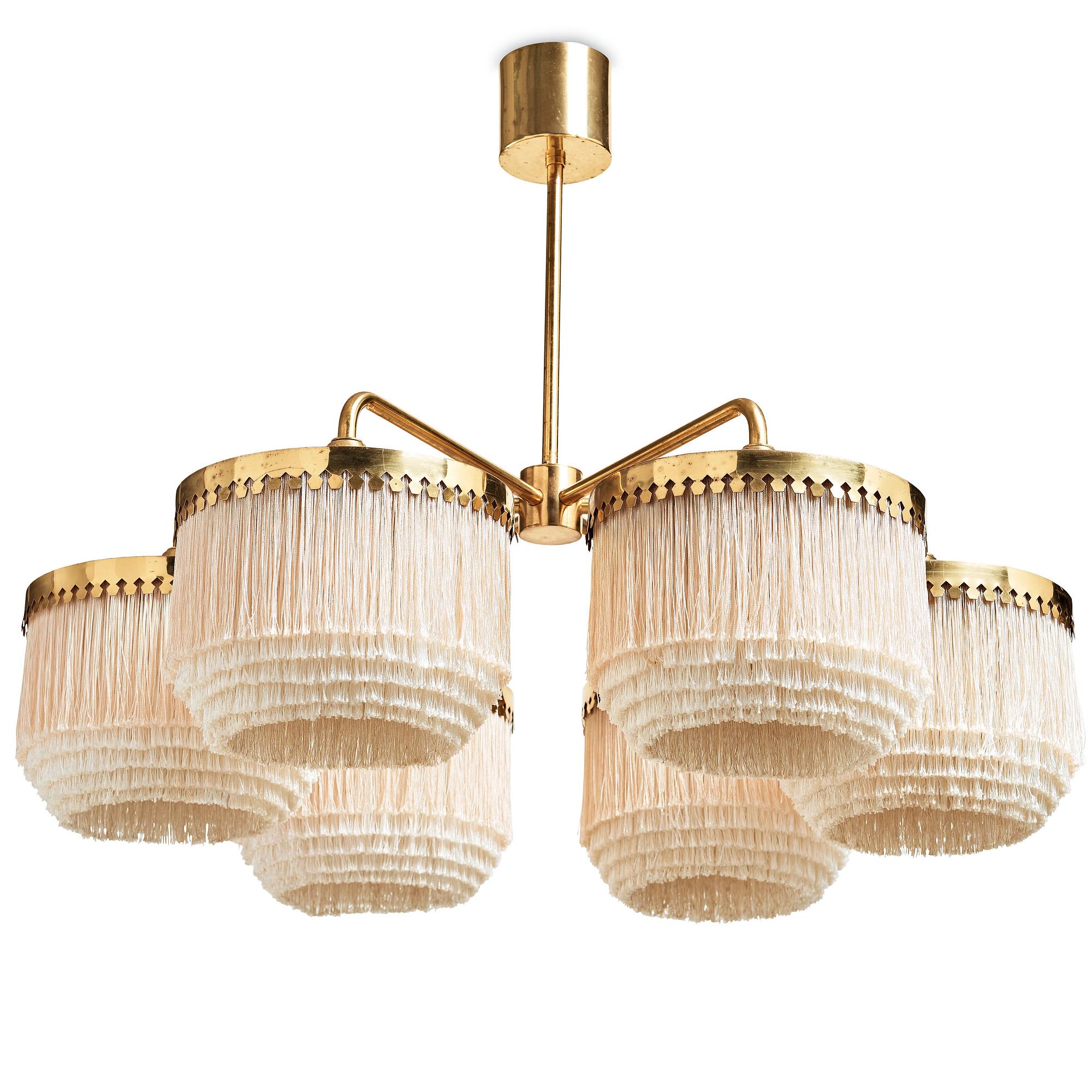 Hans-Agne Jakobsson, taklampa, modell "T606/95", Markaryd, 1960-70-tal.