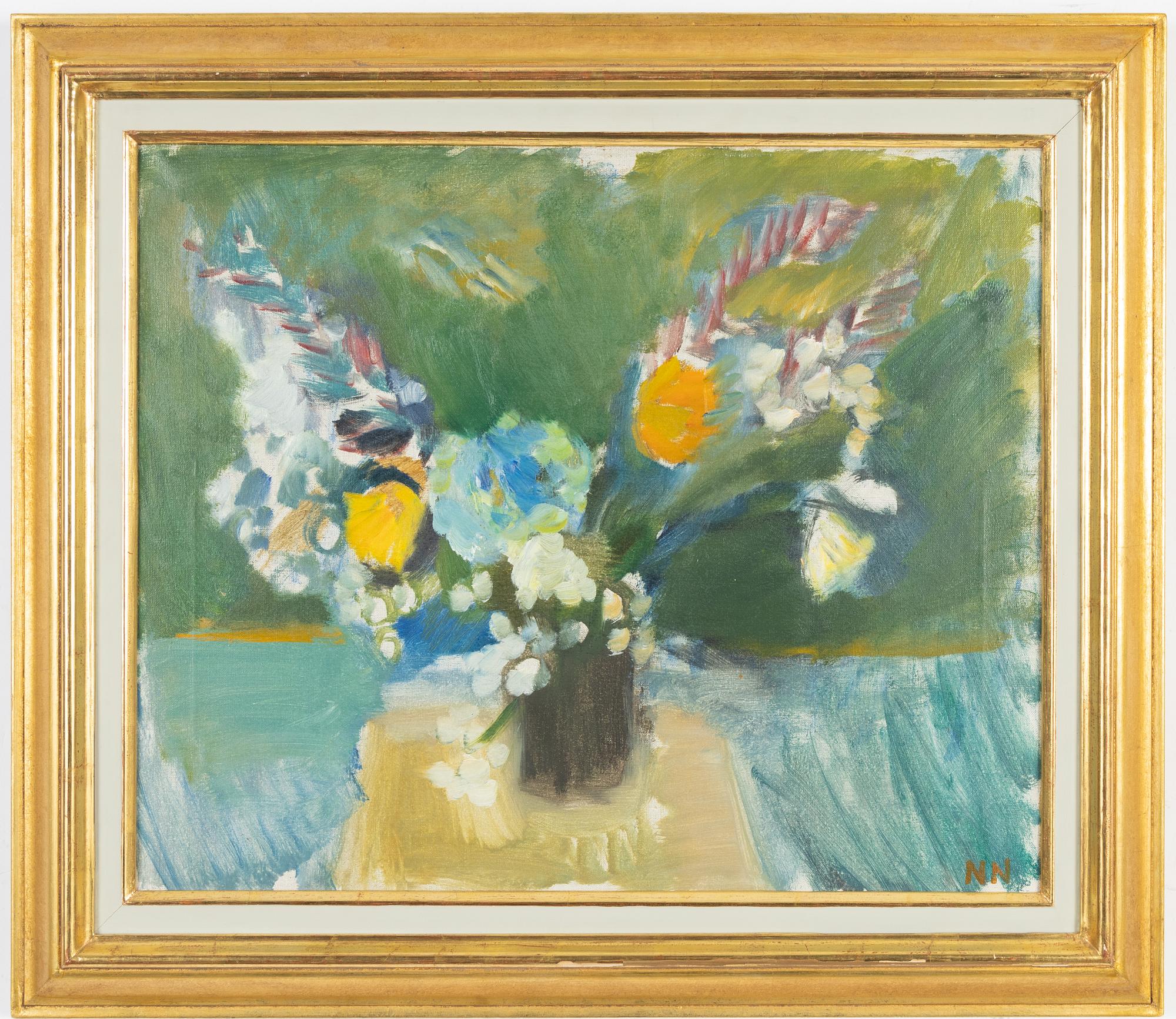 Nils Nilsson, oil on canvas, signed.