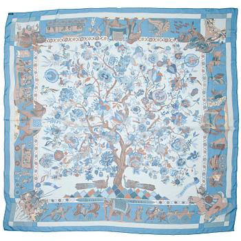 759. HERMÈS, a silk scarf, "Fantaisies Indiennes".