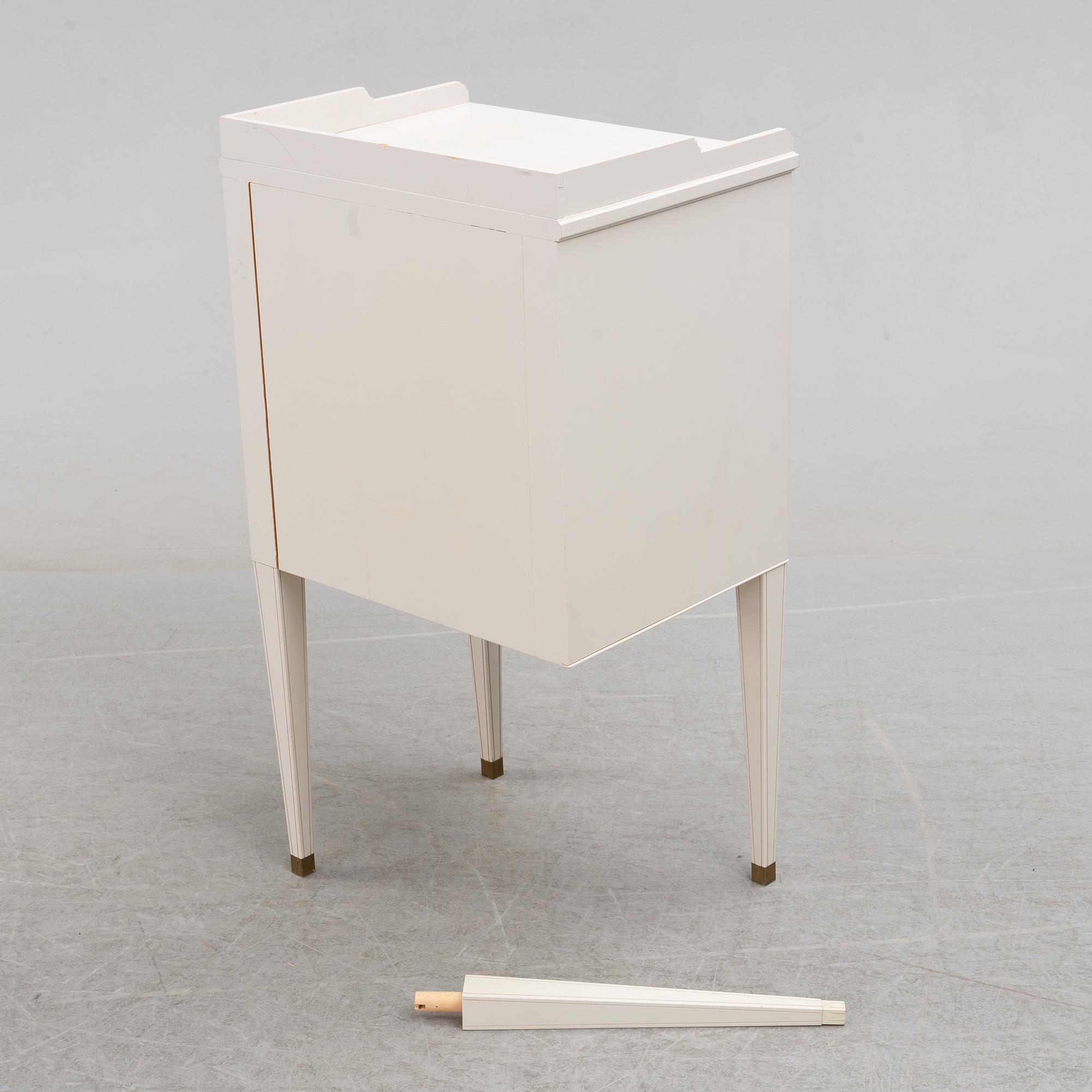 A pair of 'Västa Ny' bedside tables, Ikea, late 1990s.