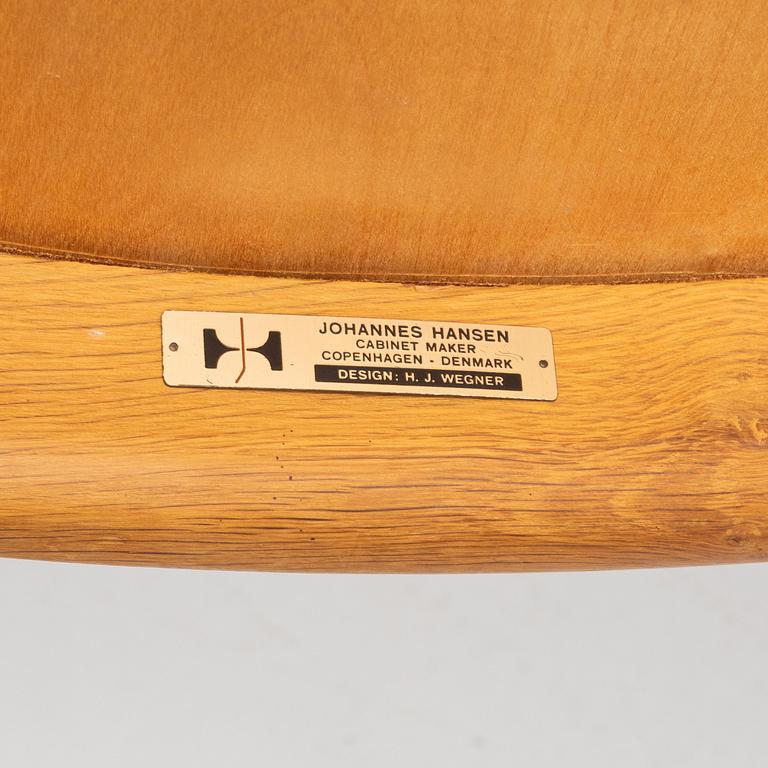 Hans J. Wegner, a model JH 501, 'The chair' for Johannes Hansen Denmark.