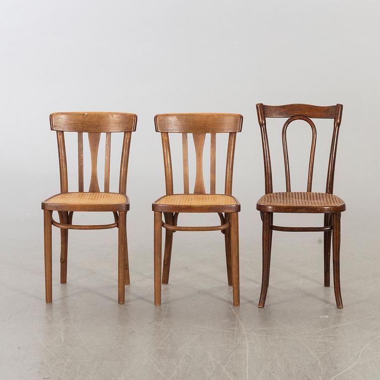 STOLAR 3 st snarlika, 1900-talets början Thonet.