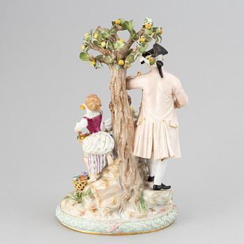 A Meissen porcelain figurine, second half of the 19th-century.