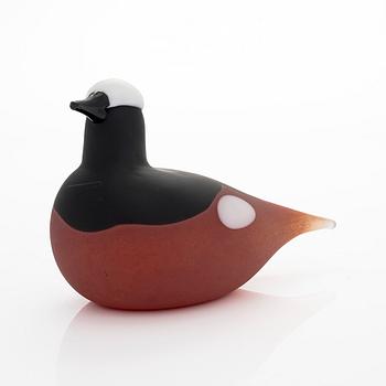 Oiva Toikka, A glass bird, 'Mountain Redstart', signed Oiva Toikka Nuutajärvi.