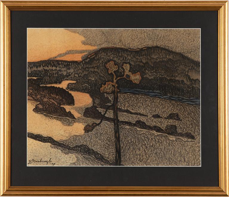 Victor Jernbergh, Twilight over the River.