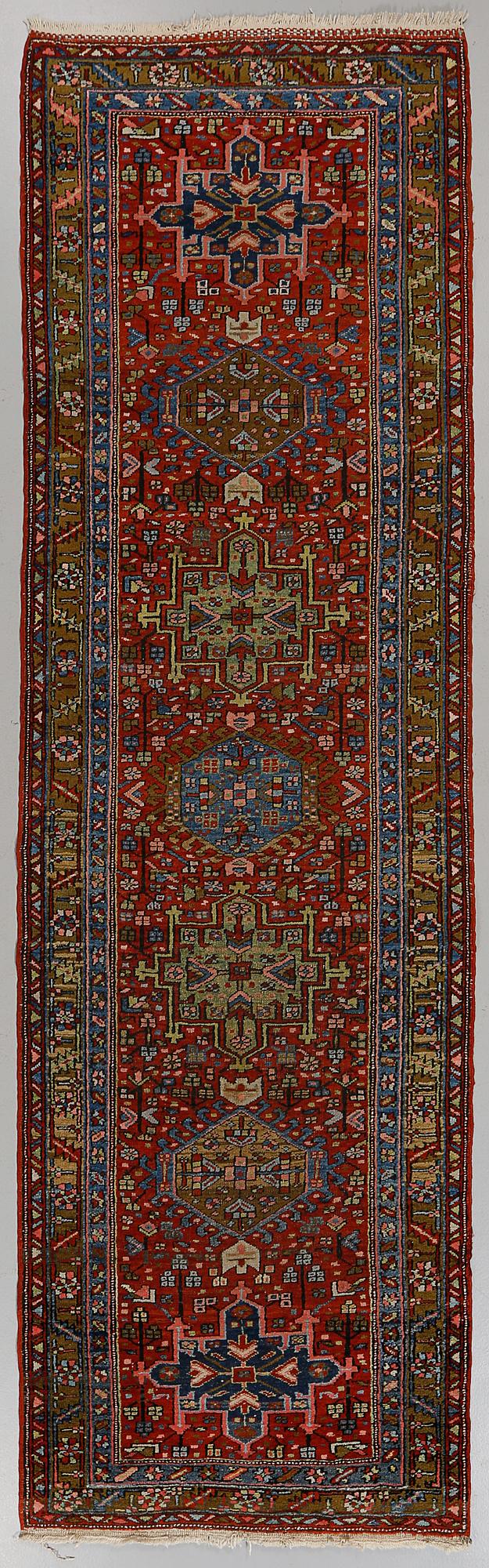 GALLERIMATTA, kaukasisk, old/semiantik, ca 310 x 95 cm.