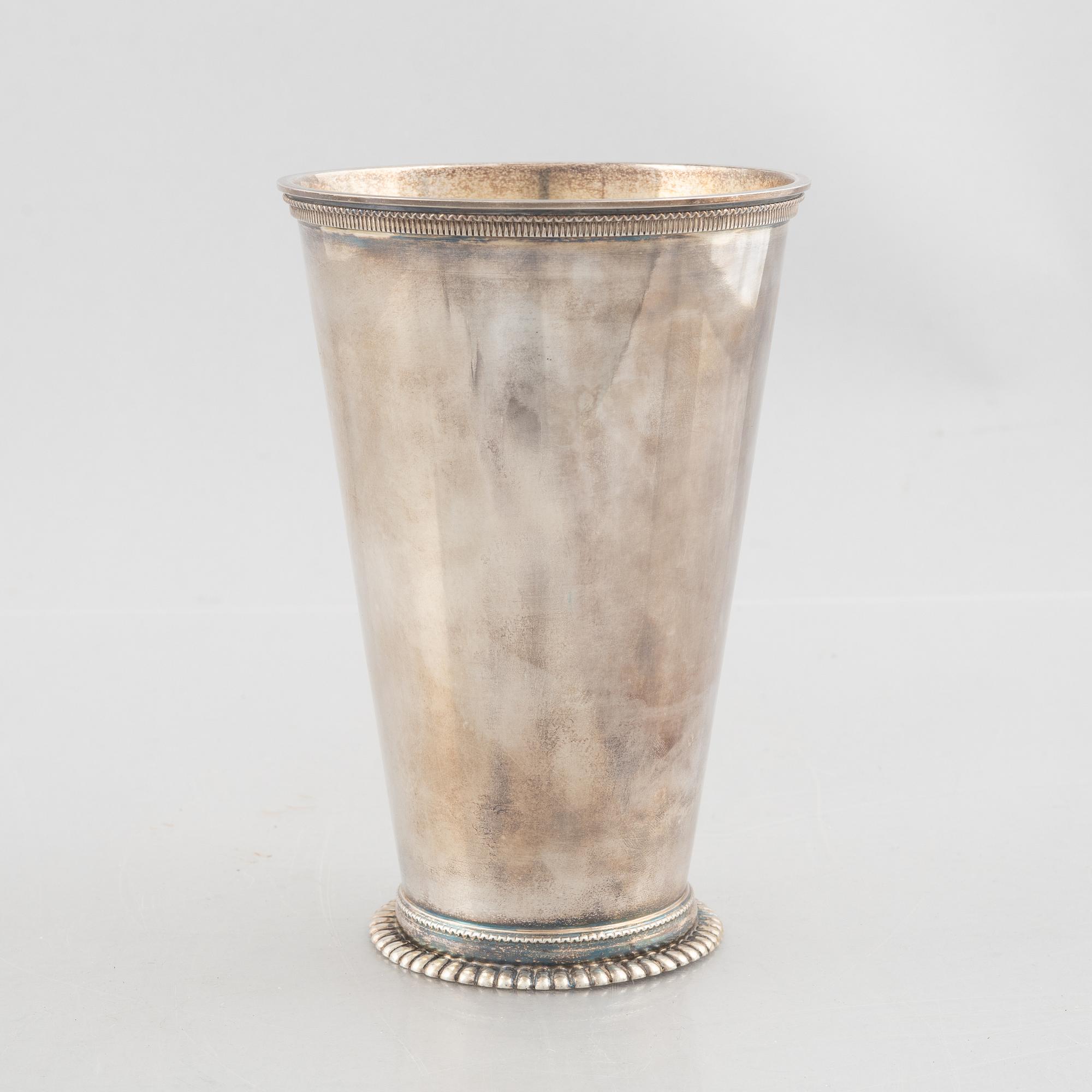 CG Hallberg, cup, silver, Stockholm 1919.