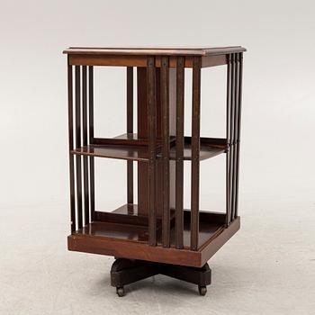 A mahogany book stand later part of the 20th century.