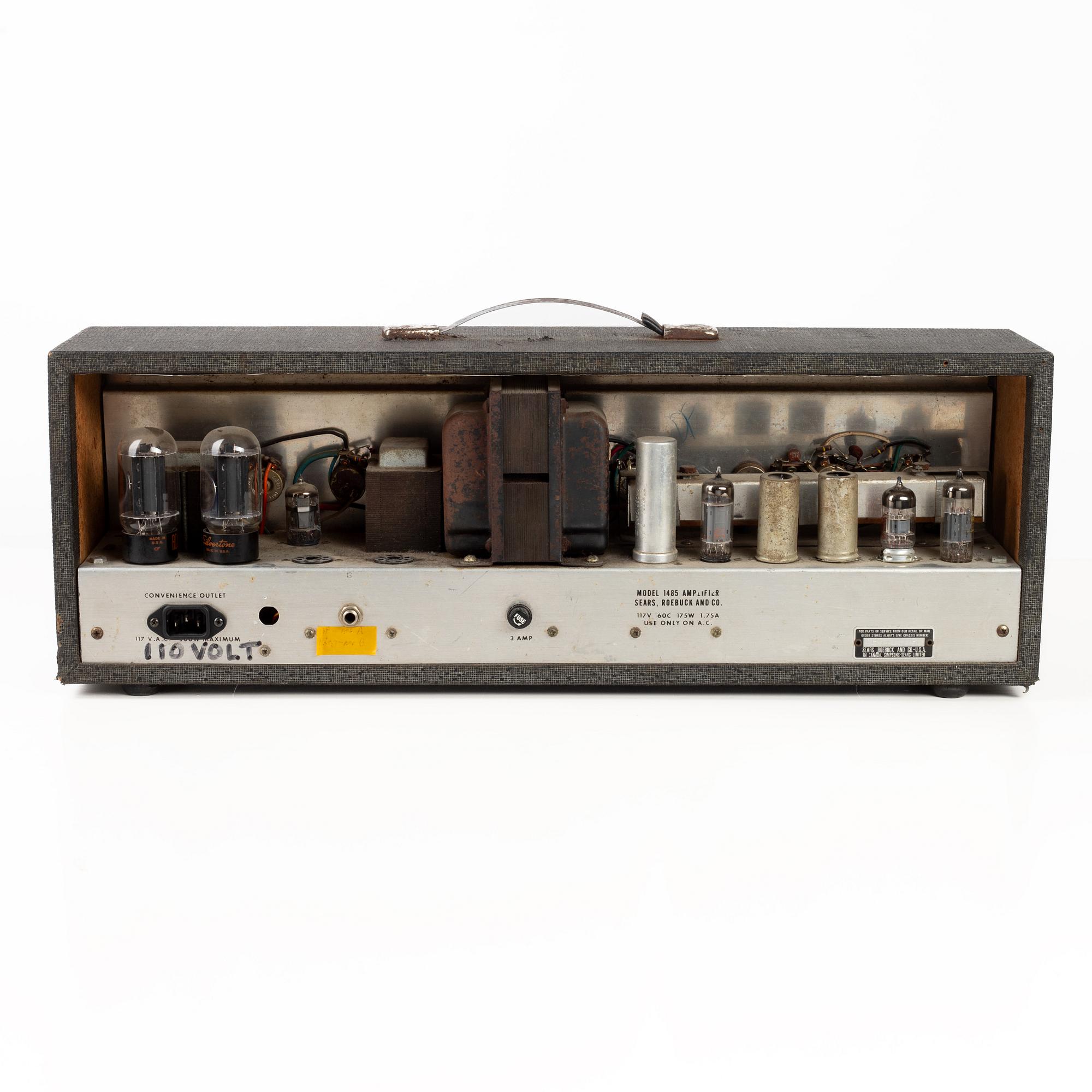 Sears, Silvertone, guitar amplifier, model 1495, USA 1960s.