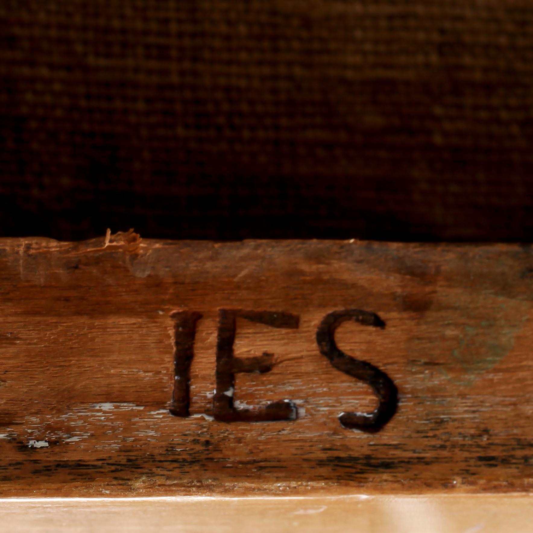 KARMSTOL, empire, 1800-talets första hälft, sign IES.