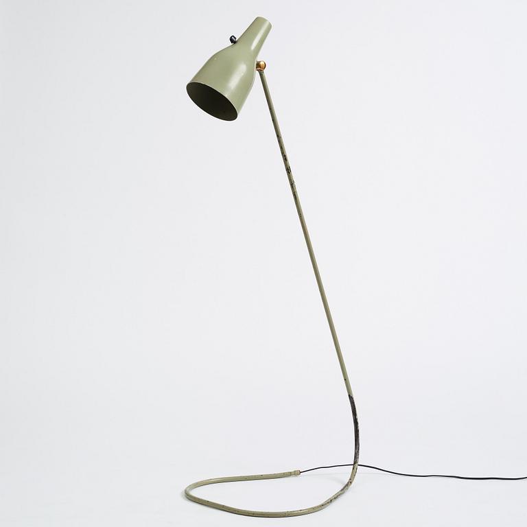 Hans Bergström, golvlampa, modell "540", ateljé Lyktan, Åhus 1940-50-tal.