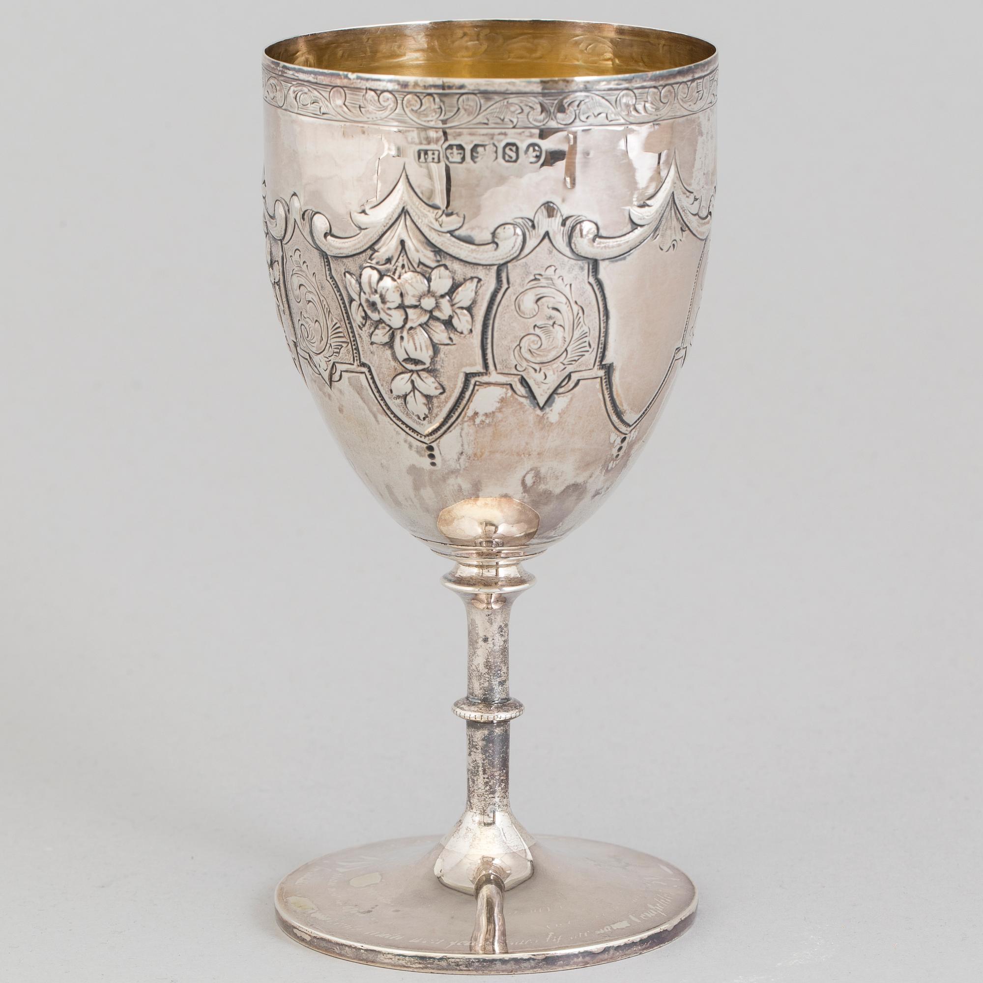 POKAL, silver, Sheffield 1885.