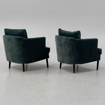 Dan Ihreborn, a pair of 'Julia' armchairs, SITS, 21st century.