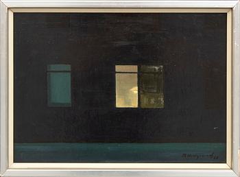 Bengt Hillgrund, oil on panel, signed, dated -68.