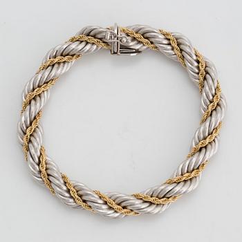 NICOLIS COLA, Bracelet, gold in two colours.