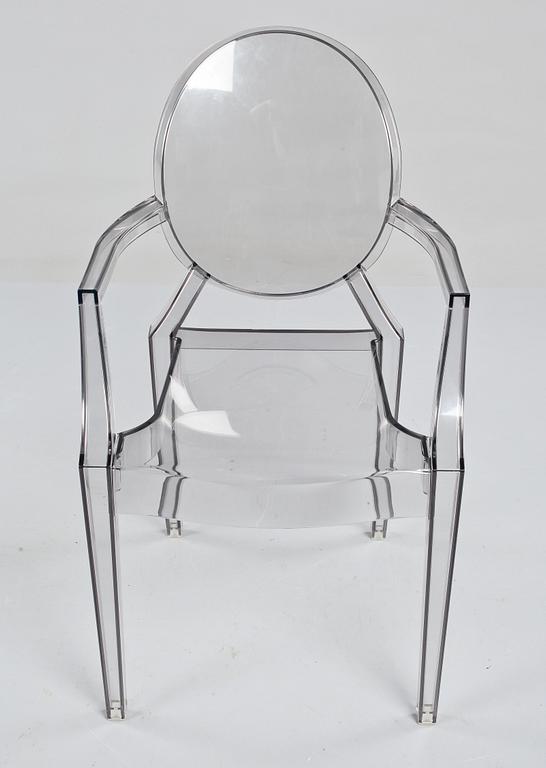 KARMSTOL, "Louis Ghost", Philippe Starck, 1900/2000-tal.