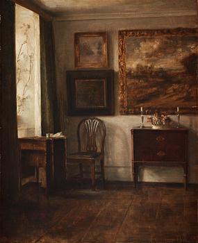 344. Carl Holsoe, Interiör.