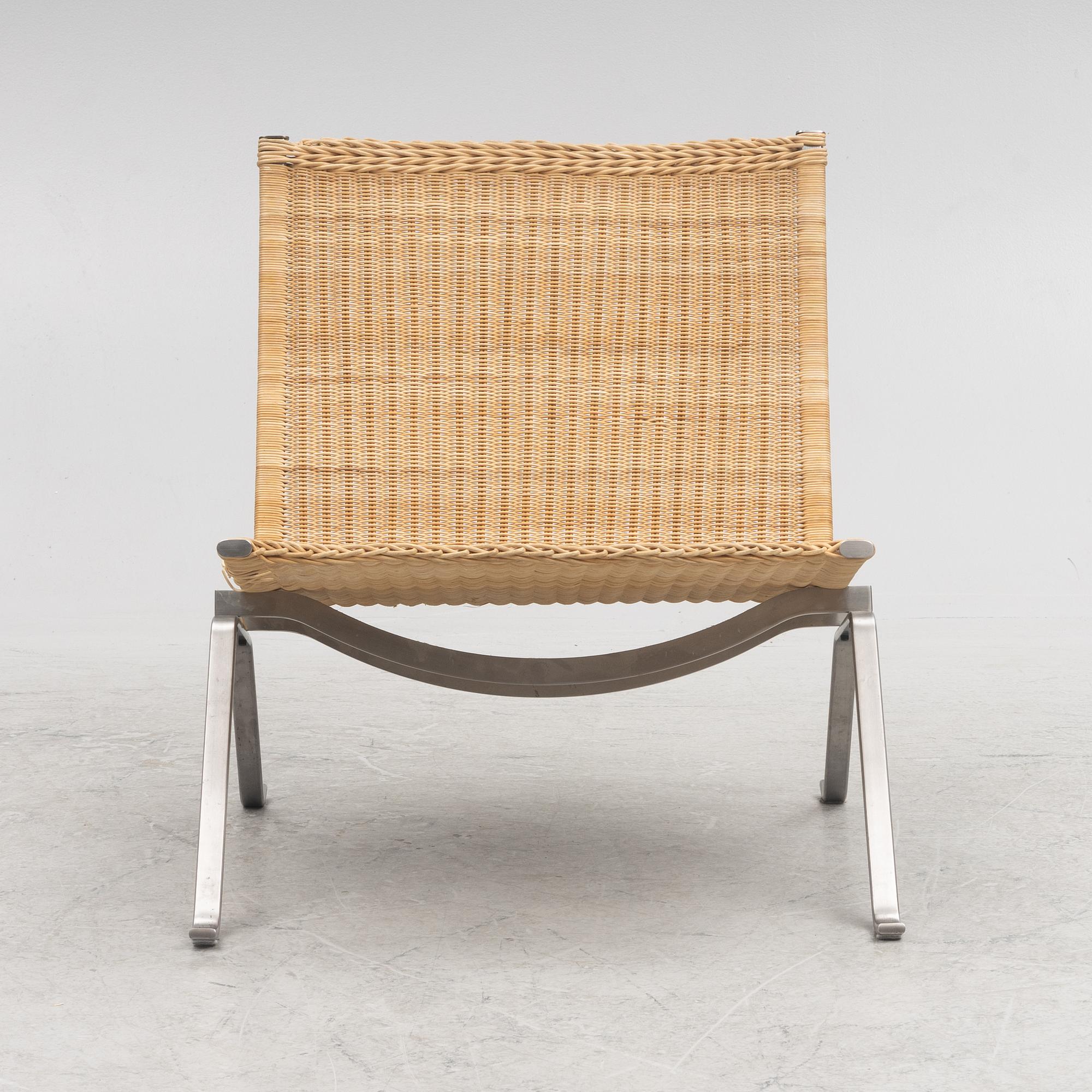 Poul Kjaerholm, armchair, PK-22, Fritz Hansen Denmark.