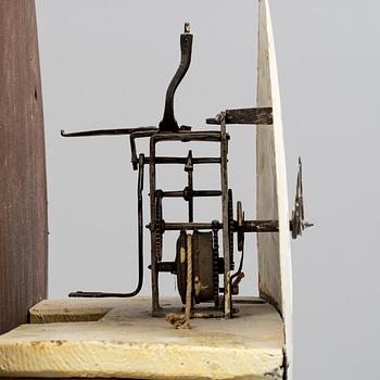A longcase clock, 18th/19th Century.