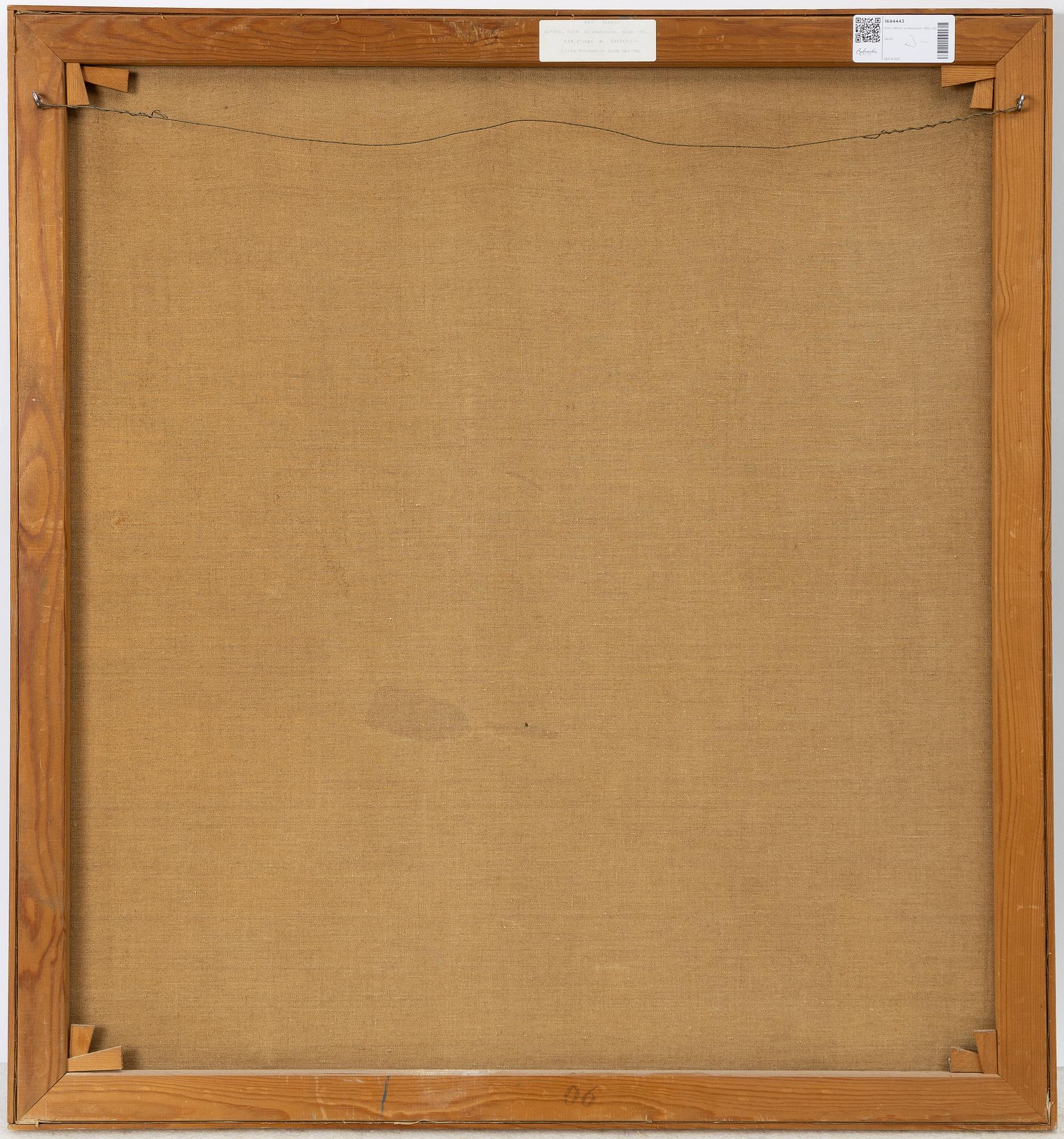 Sven Alfons, Untitled.