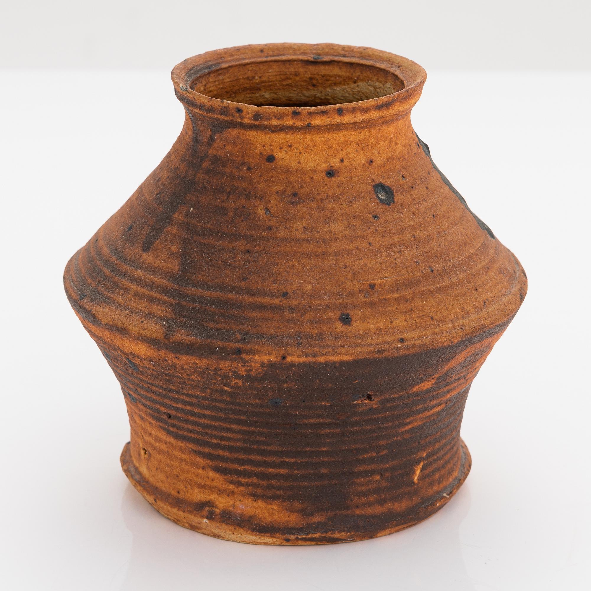 Kyllikki Salmenhaara, vas, stengods, signerad KS Arabia.