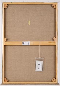 Twan Janssen, acrylic and magnet on canvas, three dimensional work.