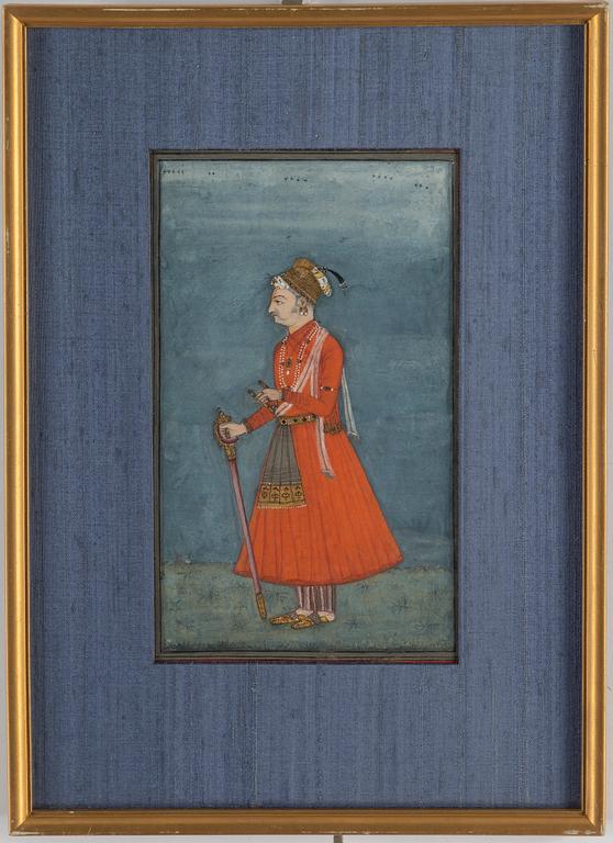 PAINTING BY AN UNKNOWN ARTIST, India, 19th Century.